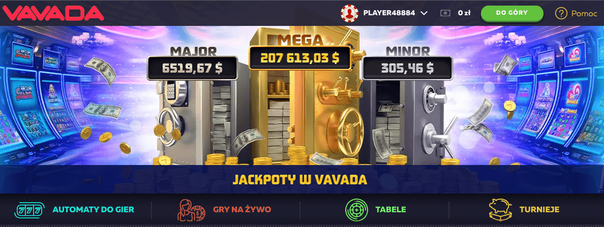 Vavada Casino Progressive Jackpot